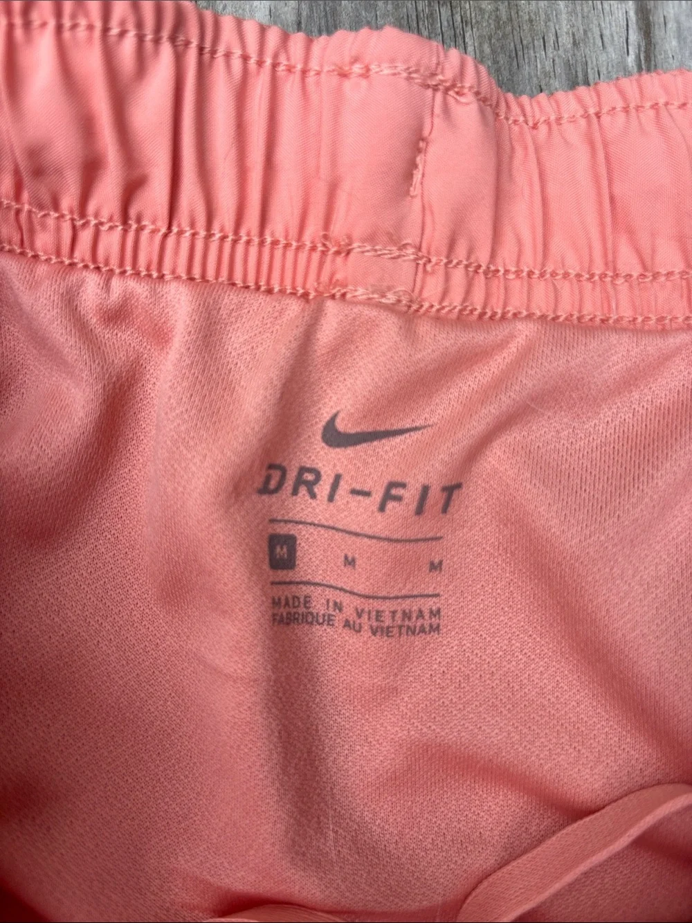 NIKE | Coral Dri-FIT Tempo Running Track Shorts | Size M